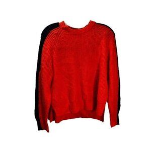 Forever 21 Colorblock Pullover Sweater Knit Long Sleeve Medium
